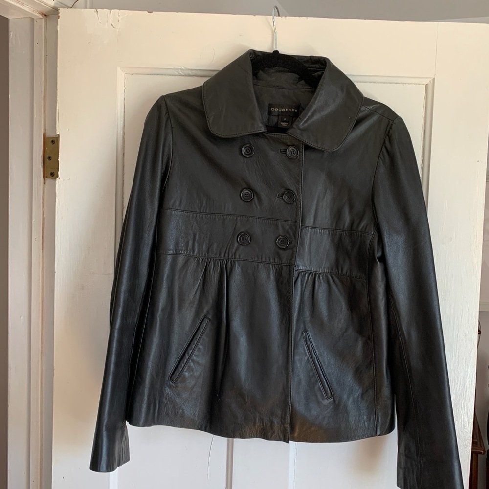 Bagatelle Black Double-Breasted Women's Jacket 8